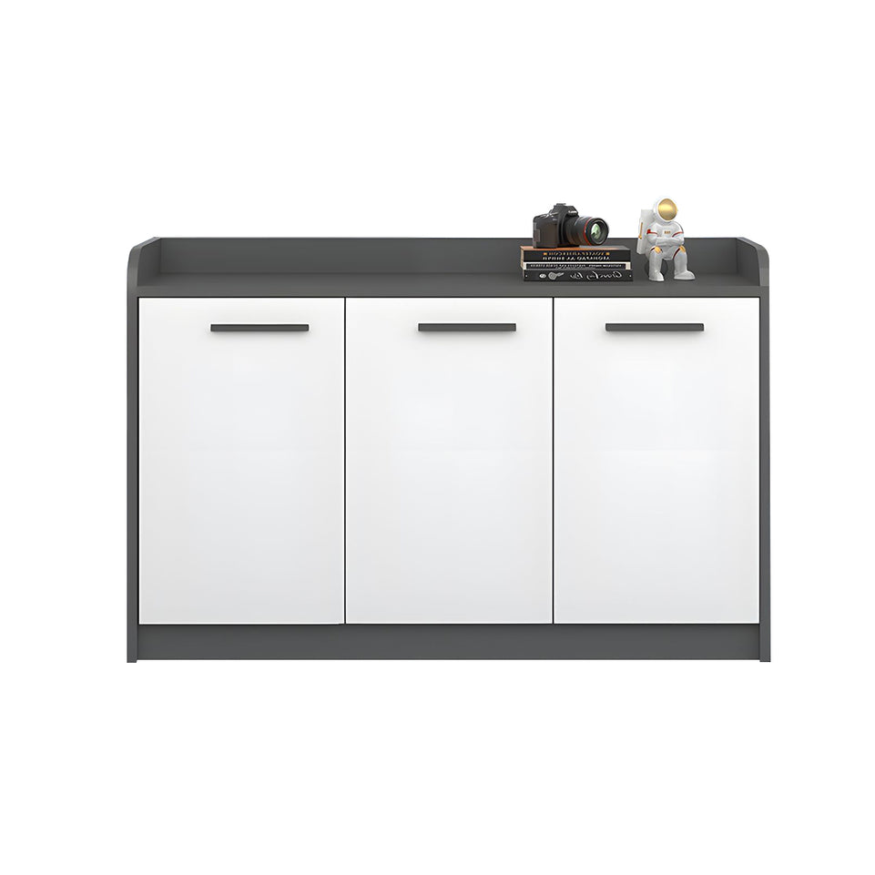 Premium Wooden Floor-Standing Office Tea Cabinet With Lockable Drawers And Spacious Storage For Office Essentials CWG-2163