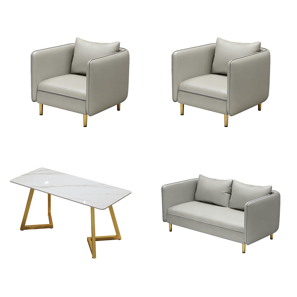 Stylish Coffee Shop Sofa and Table Combo for Reception and Lounge Areas JDZH-2078