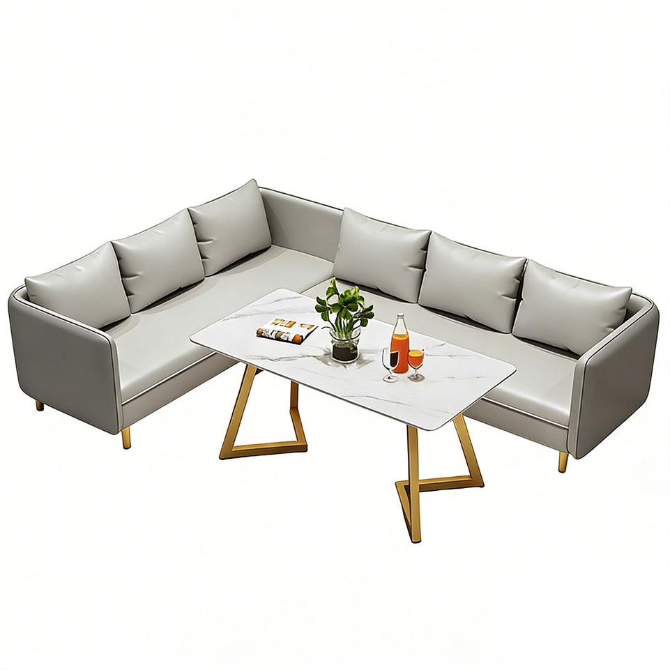 Stylish Coffee Shop Sofa and Table Combo for Reception and Lounge Areas JDZH-2078