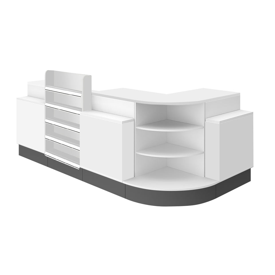 Supermarket convenience store small bar counter front desk reception desk JDT-7107