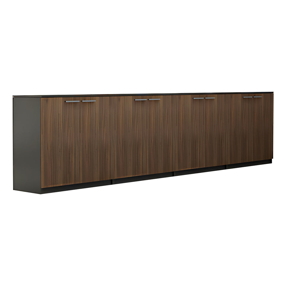 Office partition cabinet black and white storage cabinet WJG-1011