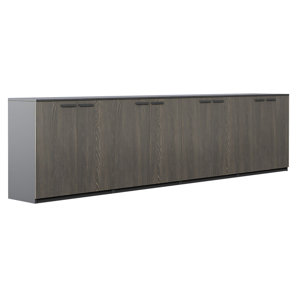 Office partition cabinet black and white storage cabinet WJG-1011