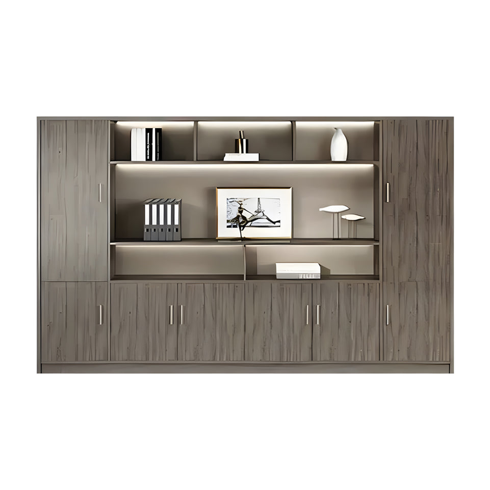 Modern Graceful Executive Desk and Chair Set with Cabinet LBZ-10155