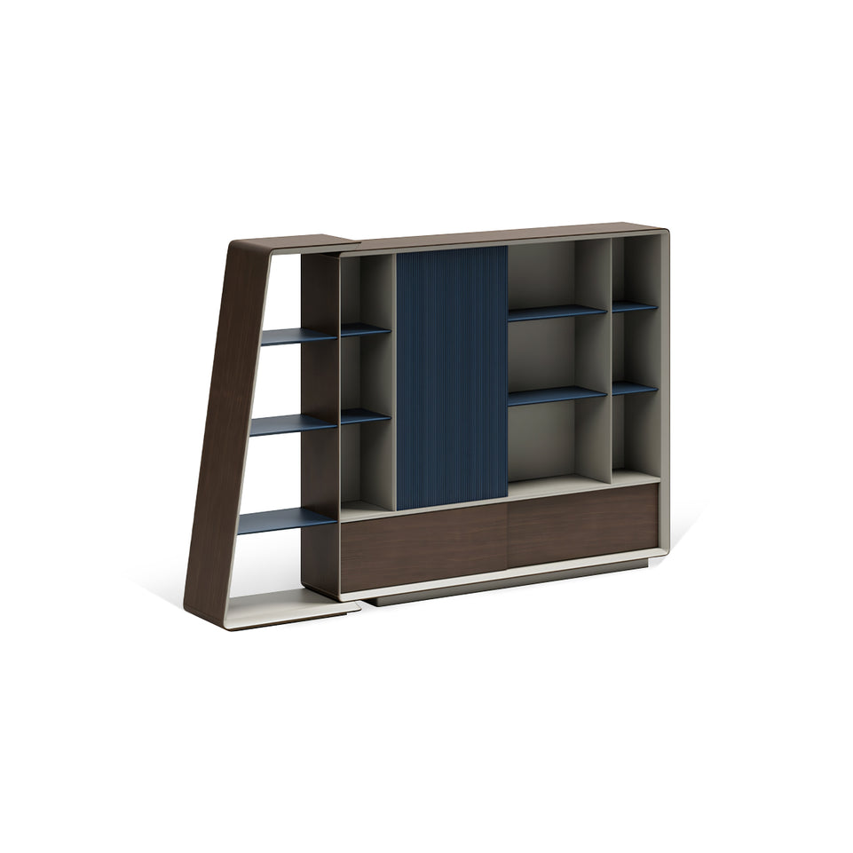 Modern Minimalist walnut Executive Desk Stylish Desk LBZ-2017