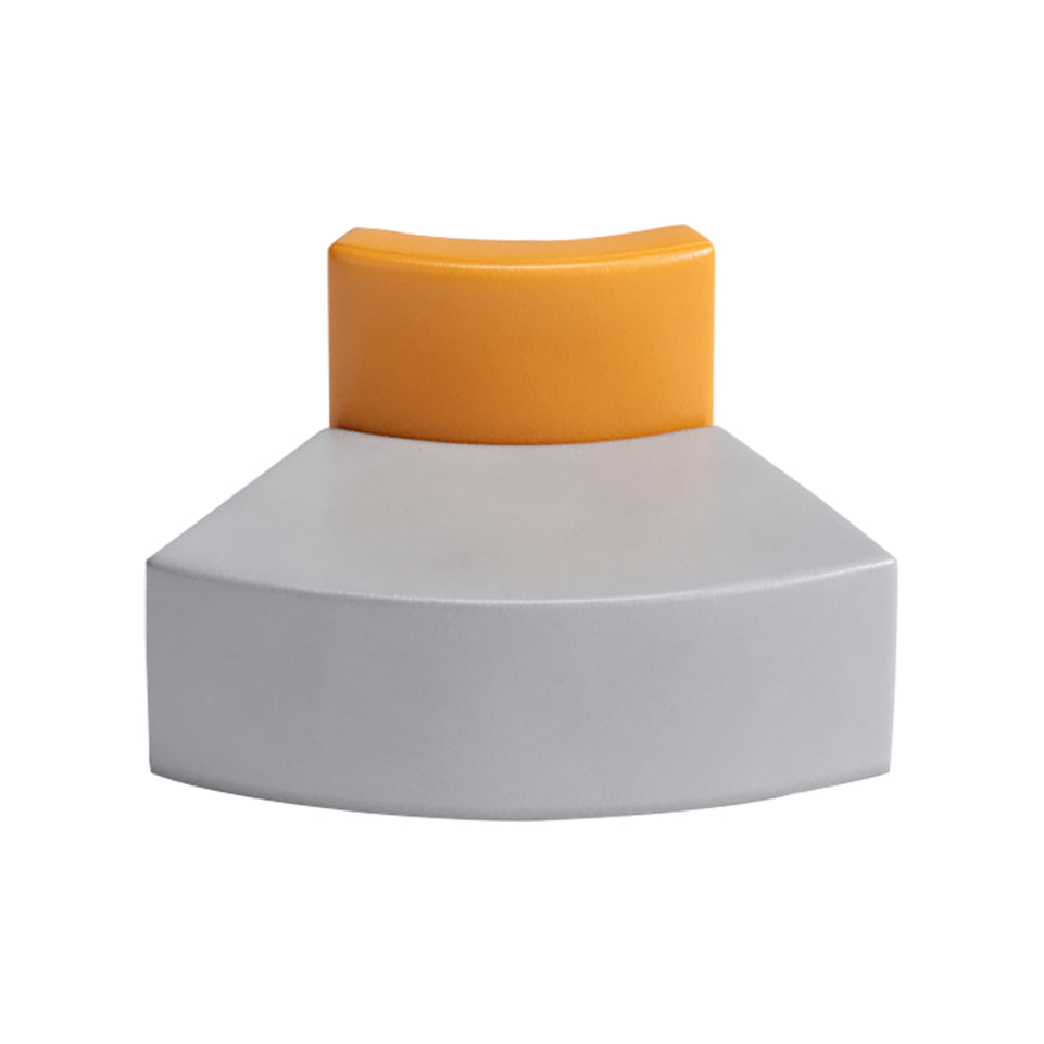 Creative Modular Faux Leather Curved Sofa for Office Lobby & Reception Area SFA-719