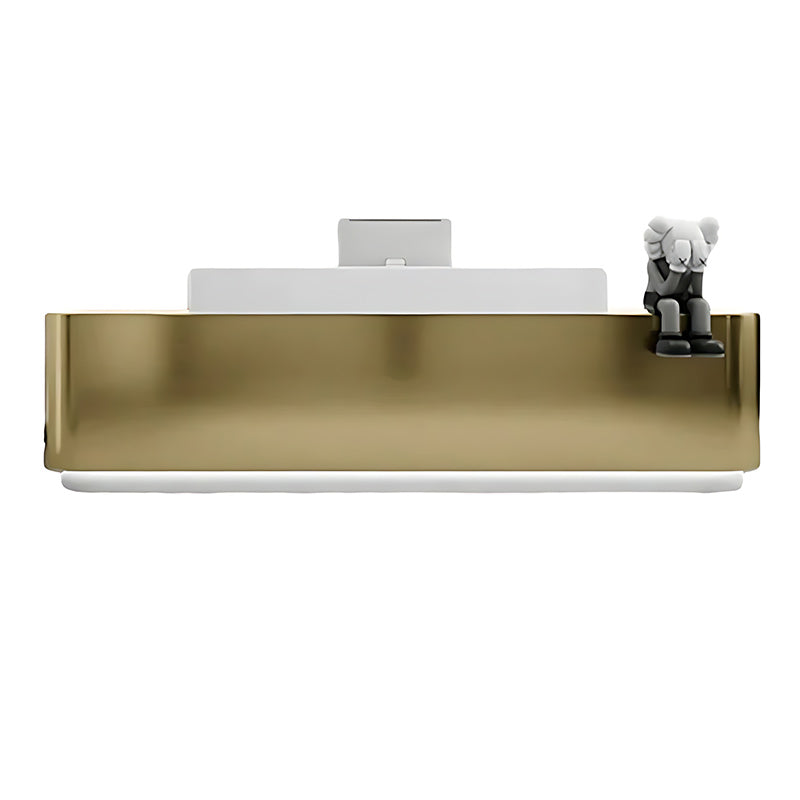 Modern Simple Stainless Steel Reception Cashier Counter Front Desk JDT-7101