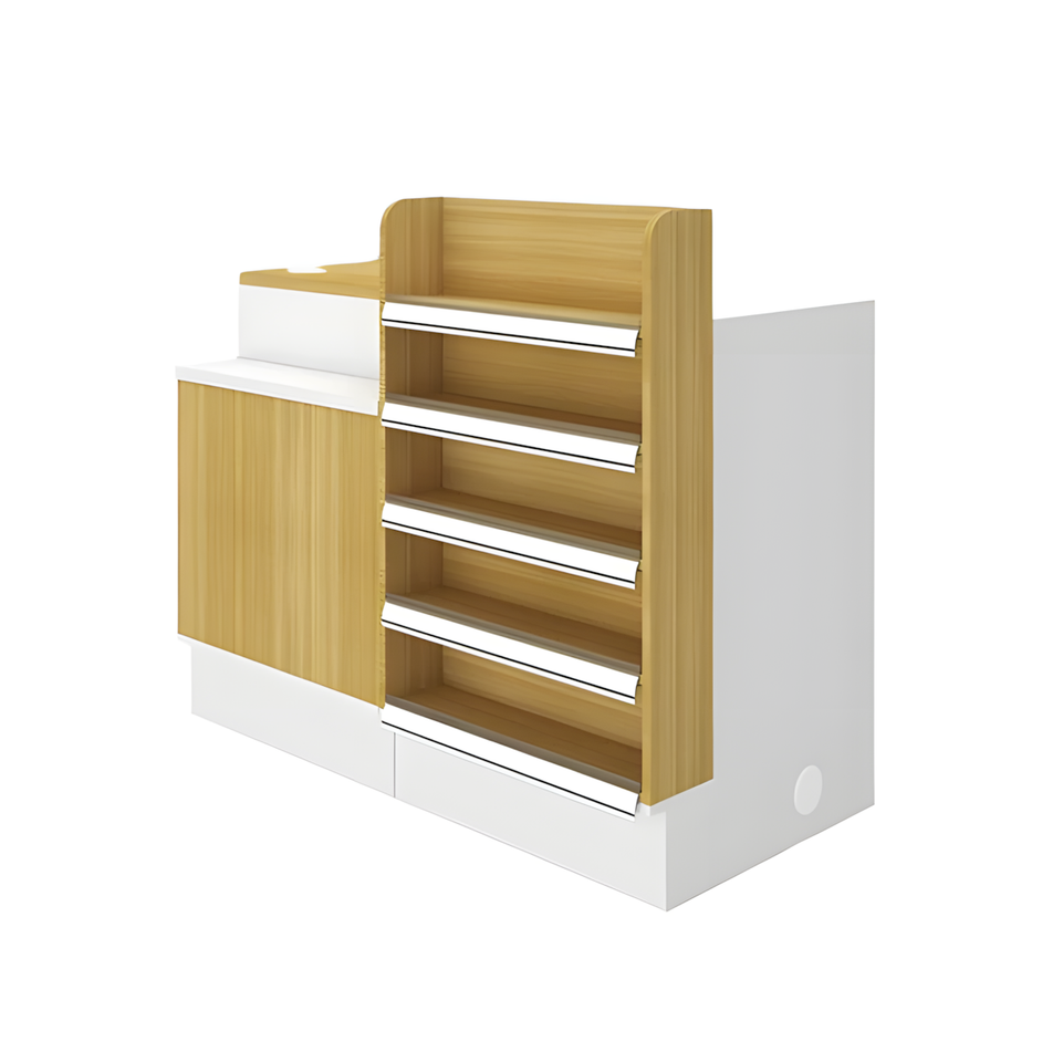 Supermarket convenience store small bar counter front desk reception desk JDT-7107