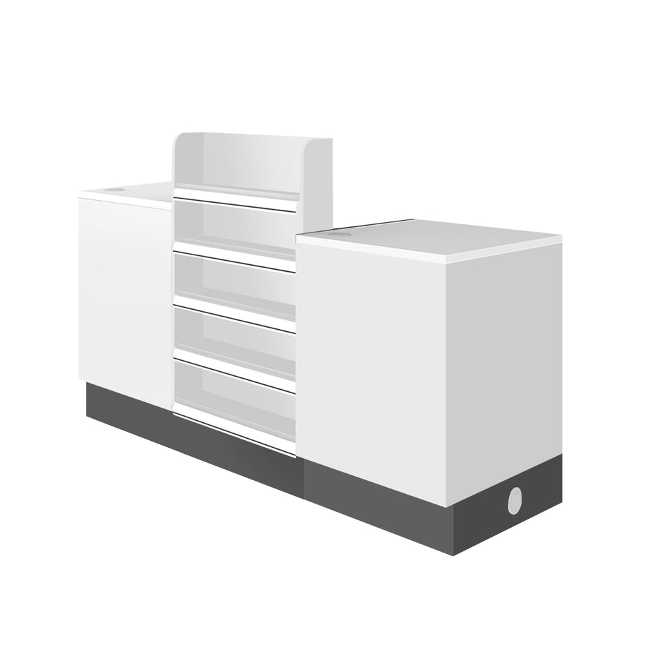 Supermarket convenience store small bar counter front desk reception desk JDT-7107