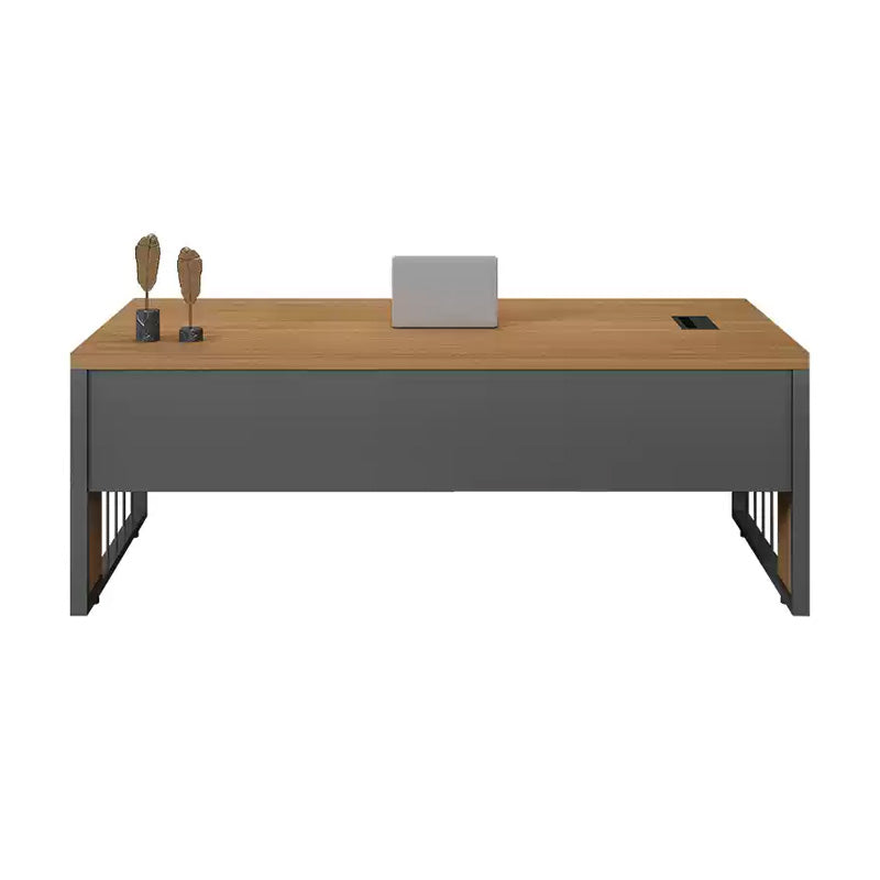 Classic Office Boss Desk Furniture Side Cabinet Meets Various Office Desk LBZ-1042