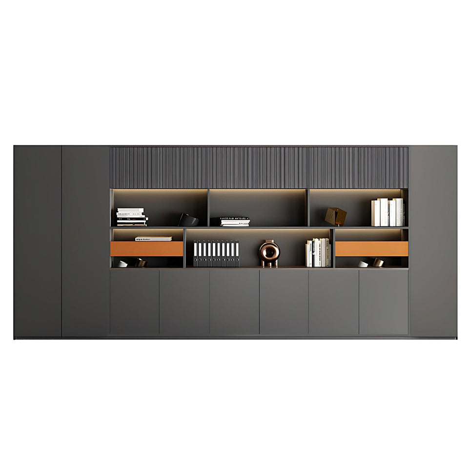 File Cabinet 79 in Tall with LED Lighting for Office