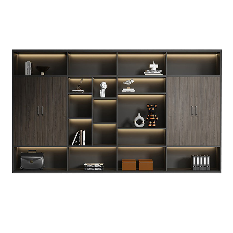 Modern L-Shaped Executive Office Desk with Side Storage Cabinet for Manager LBZ-605