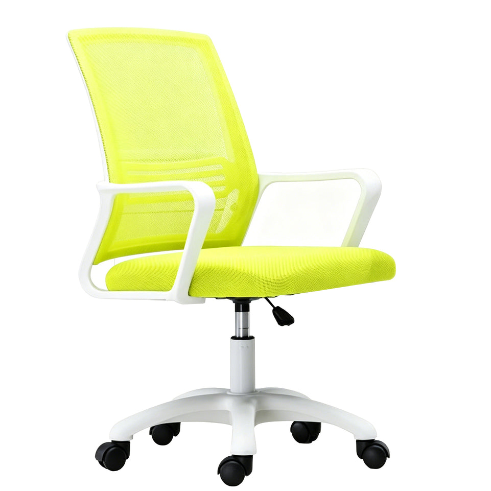 Adjustable Breathable Mesh Office Chair with 360° Swivel & S-shaped Back for Conference Rooms & Offices BGY-106
