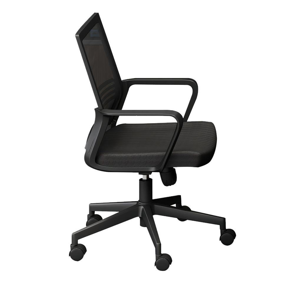 Modern L-Shaped Office Desk with Storage Cabinet and Privacy Panel BGZ-2016