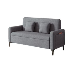 Minimalist and Convenient Comfortable Gray Breathable Sofa with Storage Bag Design BSF-K019-019(East Coast)