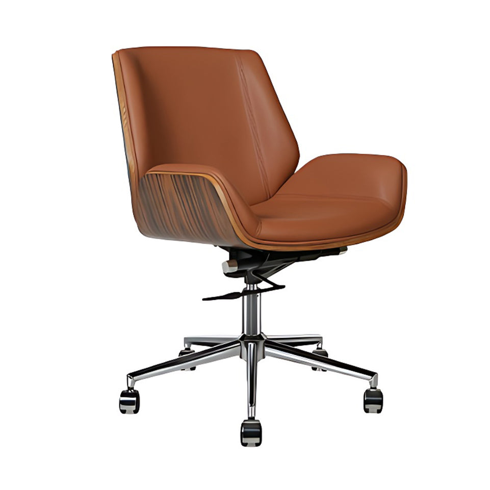 Modern Leather Office Chair with Adjustable Height & 360° Swivel TY310(In Stock)