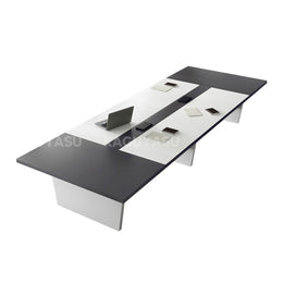 Stylish and Premium Spacious Conference Table with Two-Tone Design HYZ-2038