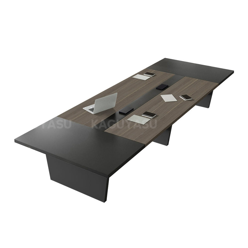 Stylish and Premium Spacious Conference Table with Two-Tone Design HYZ-2038(In Stock)