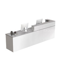 Minimalist Office Reception Desk with Keyboard Tray and Drawer JDT-2216(In Stock)