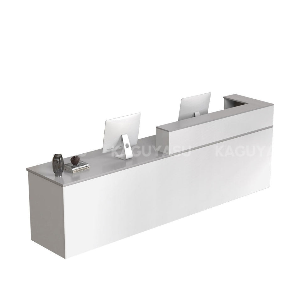 Minimalist Office Reception Desk with Keyboard Tray and Drawer JDT-2216(In Stock)