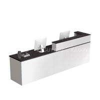 Minimalist Office Reception Desk with Keyboard Tray and Drawer JDT-2216(In Stock)