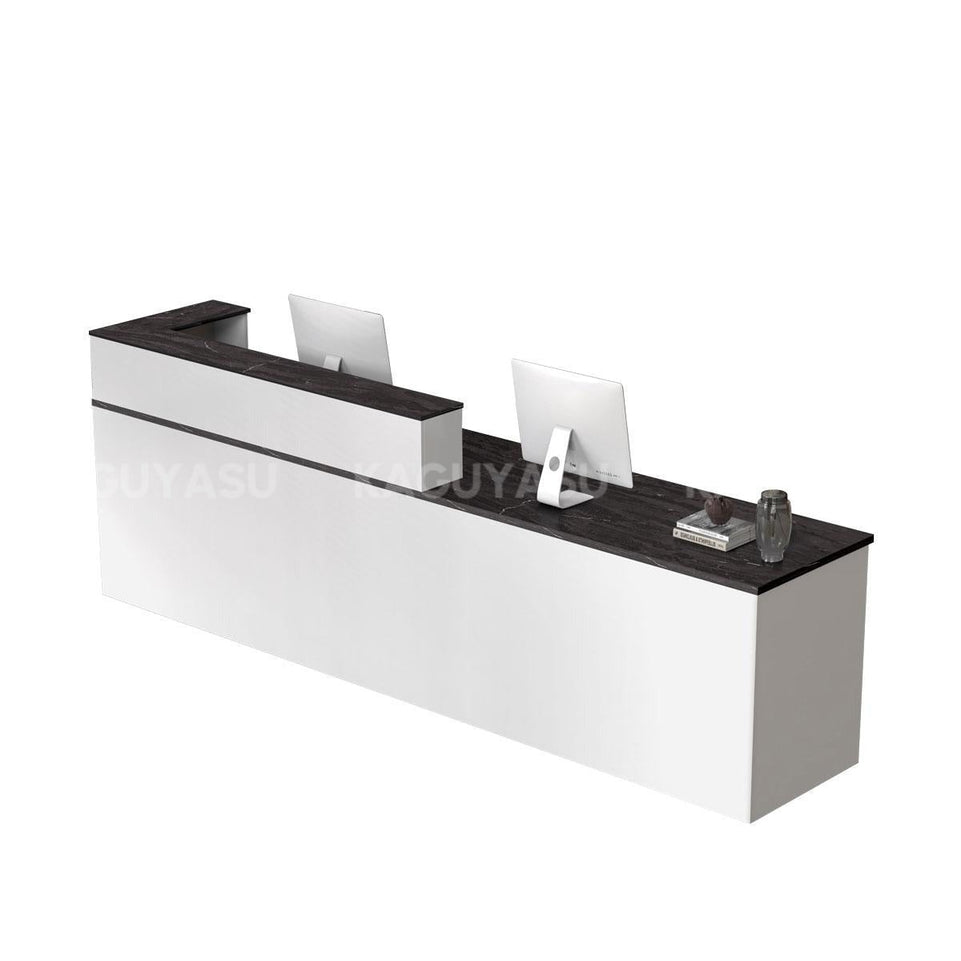 Minimalist Office Reception Desk with Keyboard Tray and Drawer JDT-2216(In Stock)