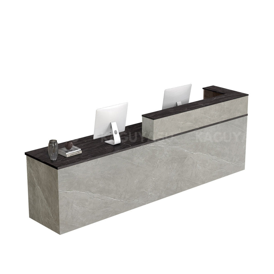 Minimalist Office Reception Desk with Keyboard Tray and Drawer JDT-2216(In Stock)