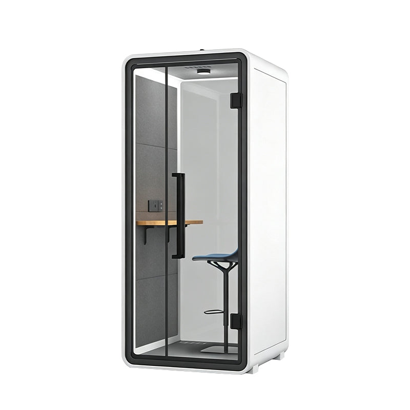 Professional Acoustic Pod with Multi-layer Soundproof Structure, Safety Glass, Magnetic Sealing Strips & Modular Design for Private Workspaces