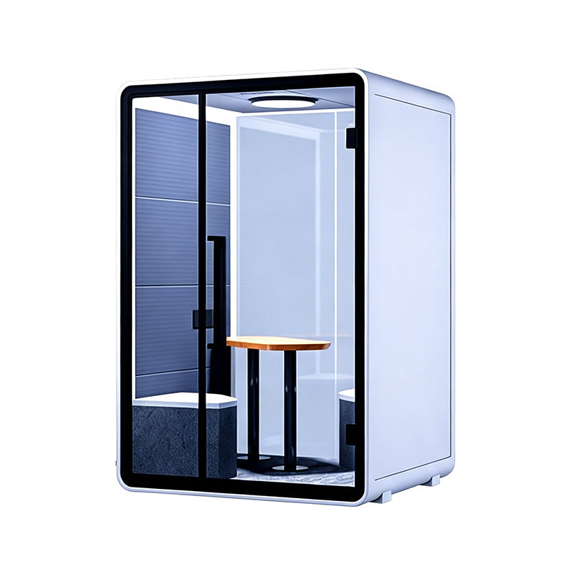 Professional Acoustic Pod with Multi-layer Soundproof Structure, Safety Glass, Magnetic Sealing Strips & Modular Design for Private Workspaces