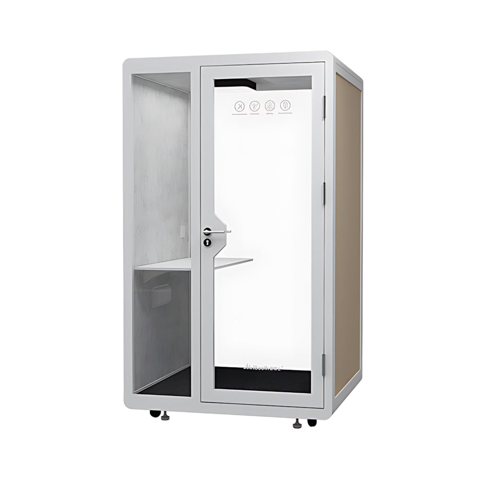 Soundproof Acoustic Privacy Pod with Eco-friendly Materials, Noise Reduction System, Quiet Ventilation & Modular Design for Private Workspaces