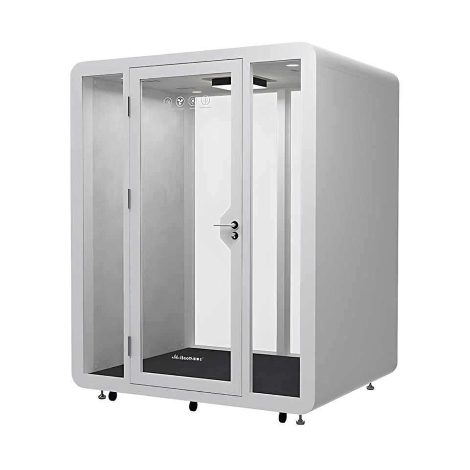 Soundproof Acoustic Privacy Pod with Eco-friendly Materials, Noise Reduction System, Quiet Ventilation & Modular Design for Private Workspaces