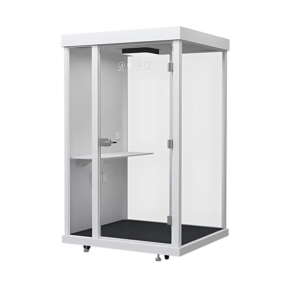 Soundproof Acoustic Privacy Pod with Eco-friendly Materials, Noise Reduction System, Quiet Ventilation & Modular Design for Private Workspaces