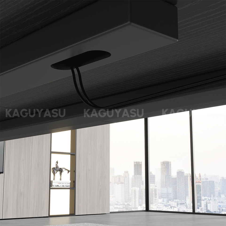 Conference Table with Built-In Power Outlet, Cable Management & Reinforced Legs