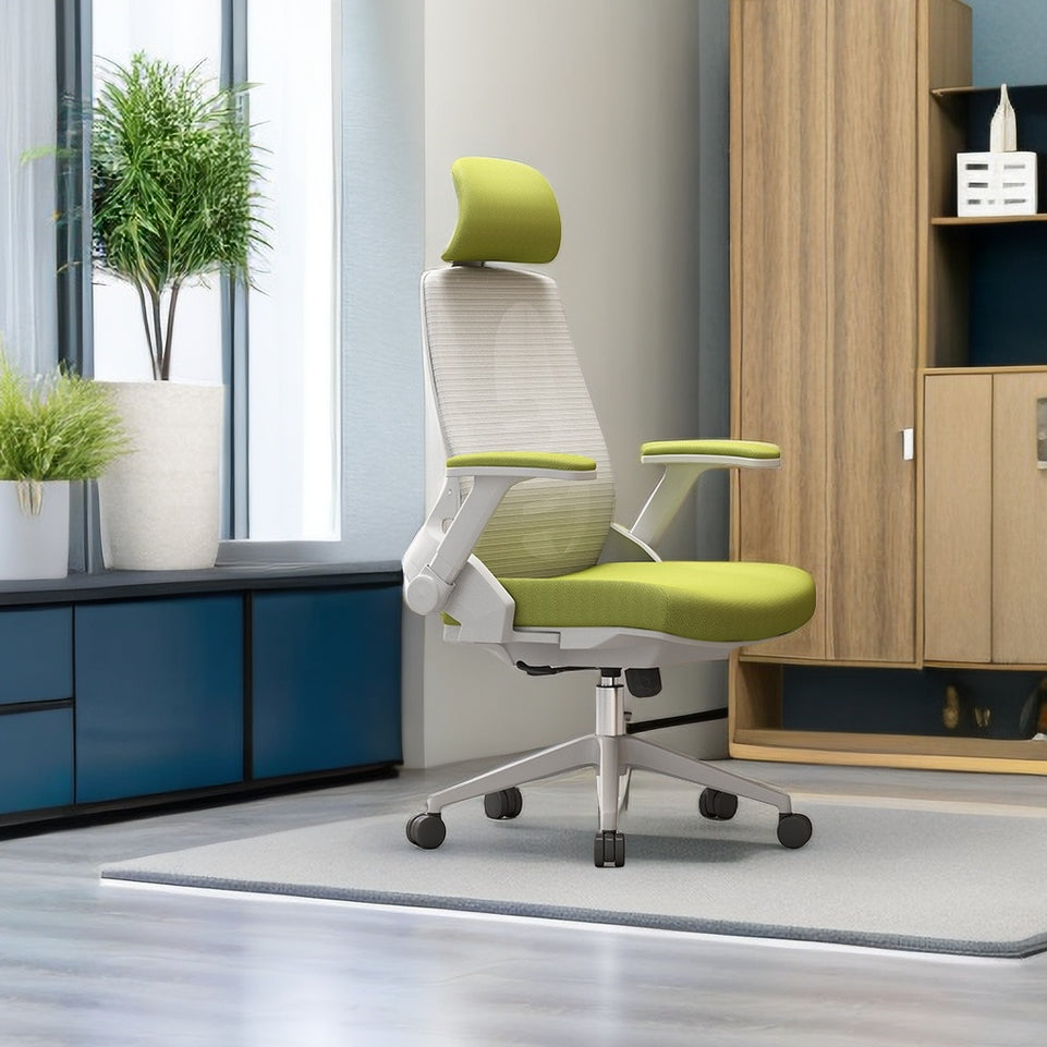 Stylish Ergonomic Gaming Chair Office Chair with Foldable Armrest BGY-1040