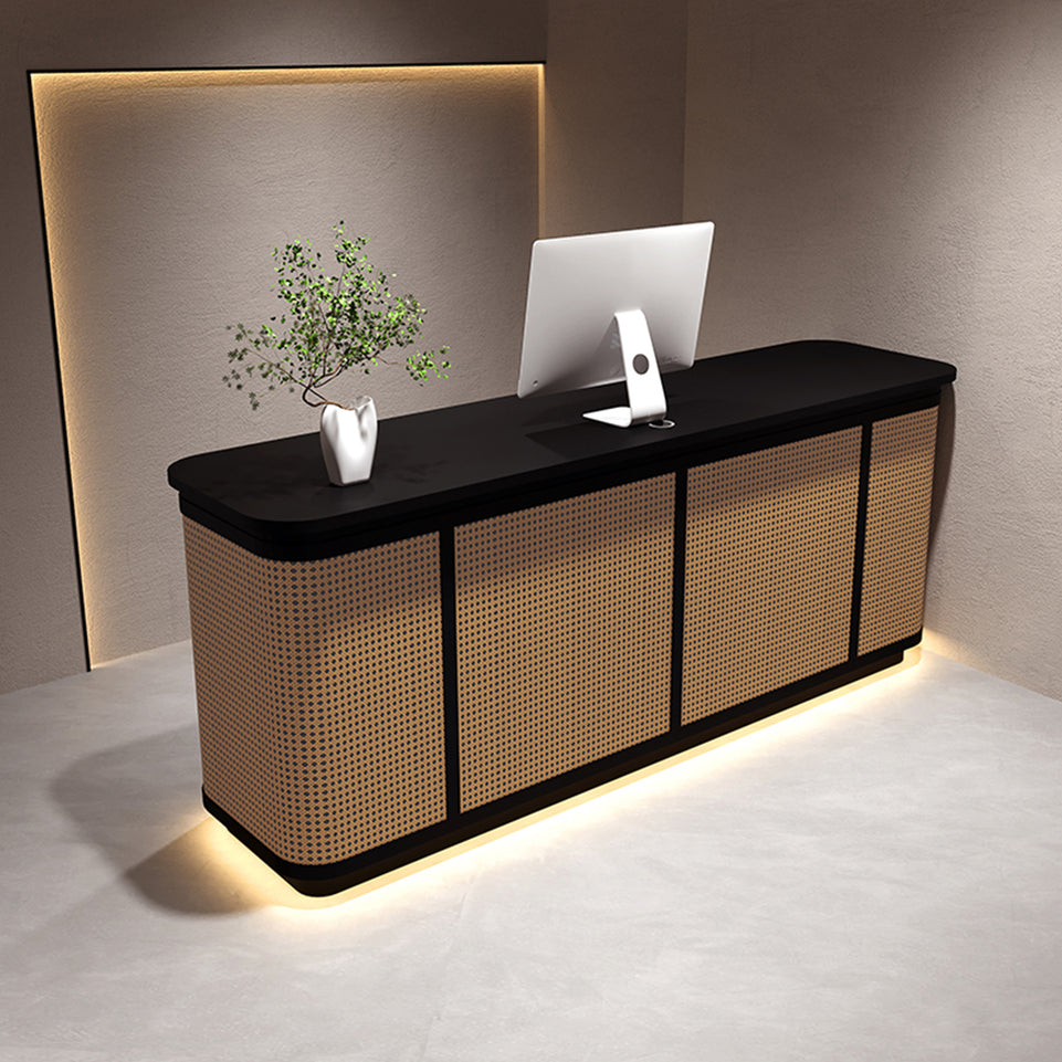 Style Meets Wellness of Reception Desk for Beauty Salon and Dental Clinic Reception Areas JDT-108