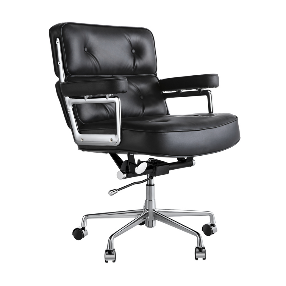 Executive Leather Office Chair with Adjustable Height & 360° Swivel TY205(In Stock)