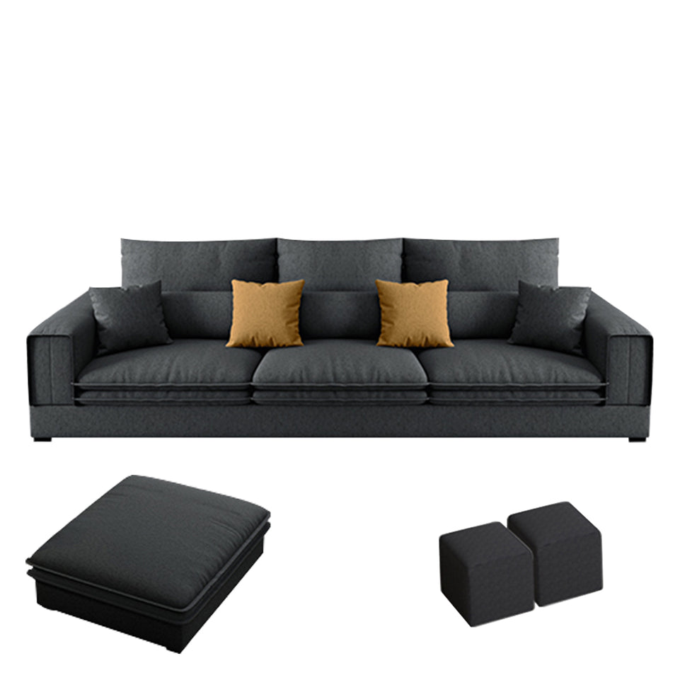 Contemporary Nordic Luxury Living Room Sofa With USB Charging Port BSF-2067