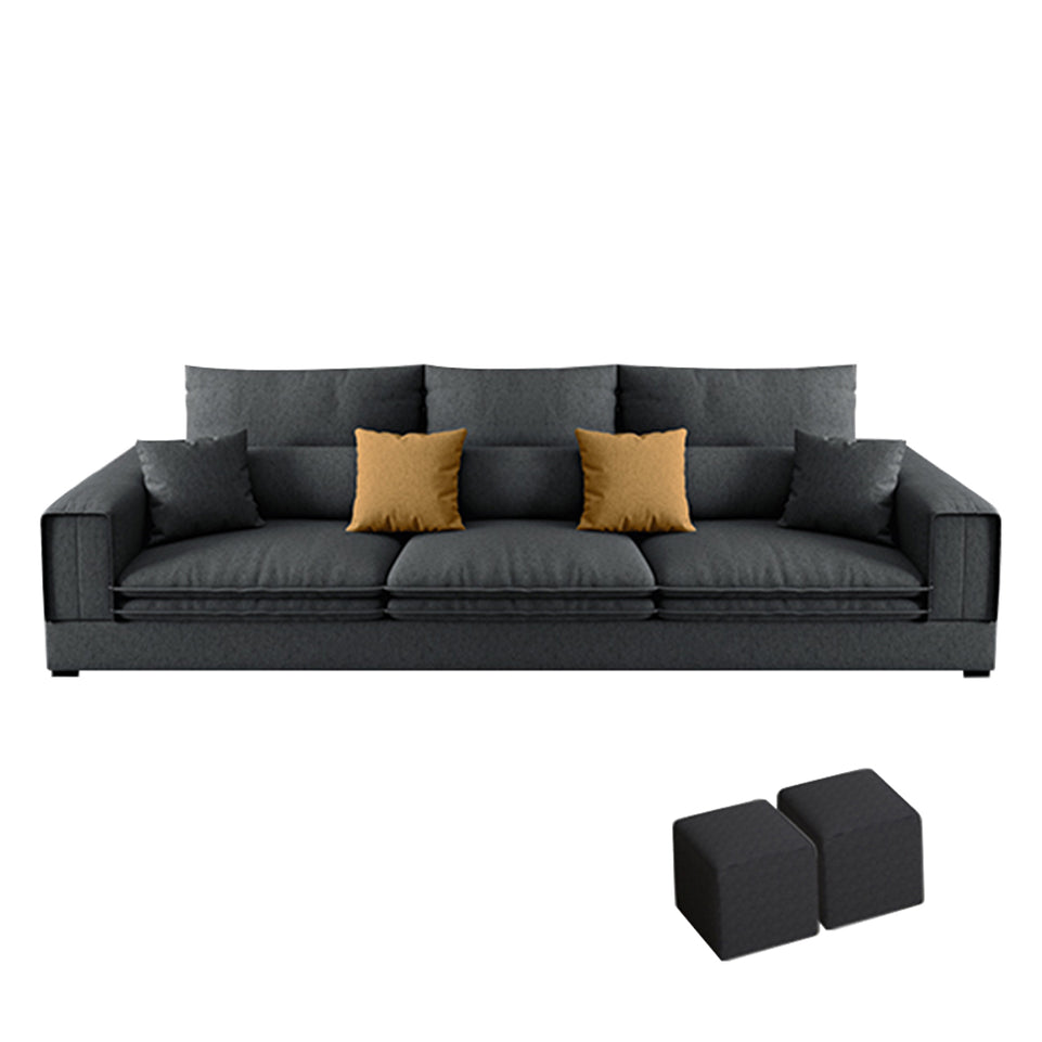 Contemporary Nordic Luxury Living Room Sofa With USB Charging Port BSF-2067