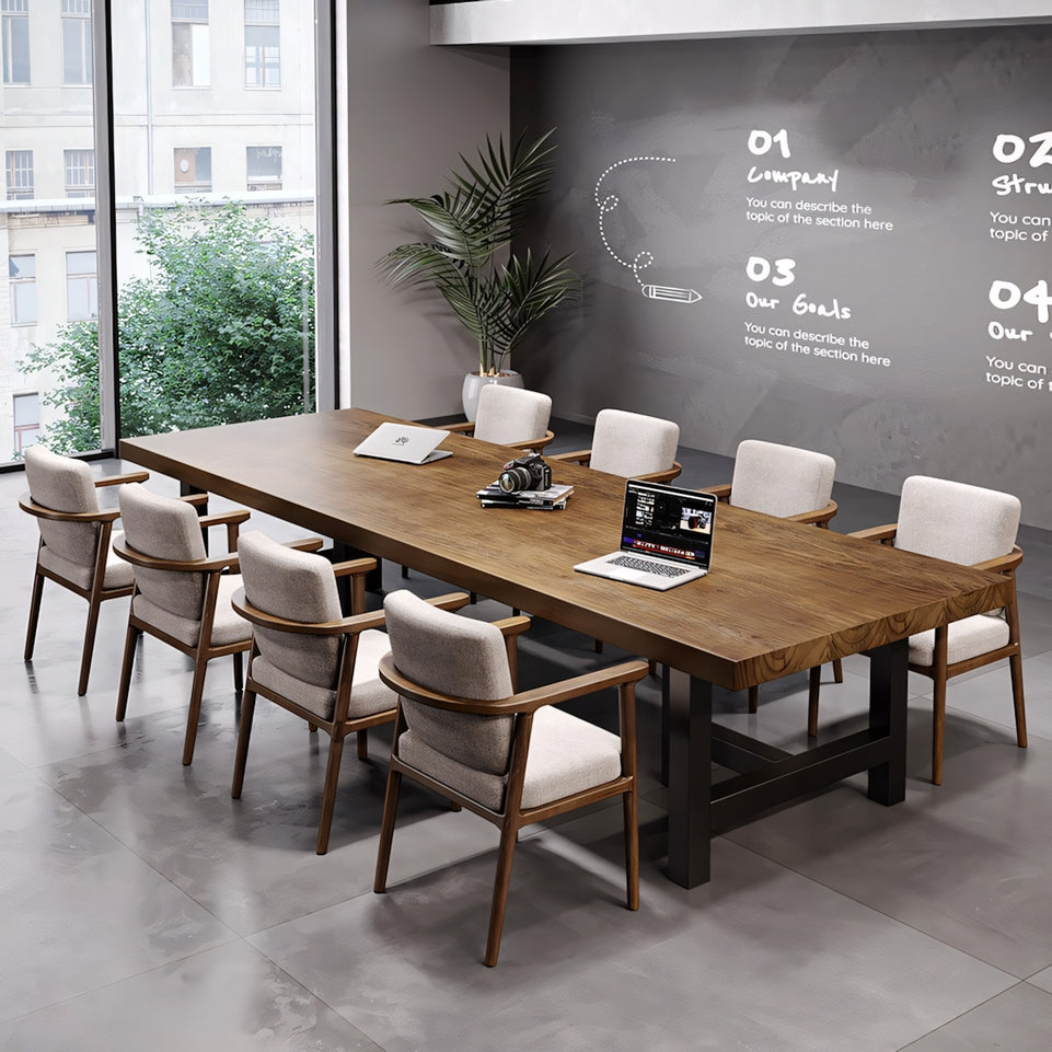 Versatile Long Table for Effective Training Wood Conference Table HYZ-1013