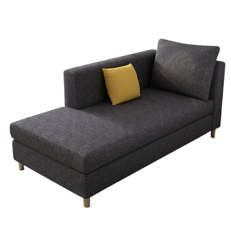 Elegant Nordic Fabric Chaise Lounge–Removable Cover, Silent Frame, And High-Density Cushion JDJJ-2010