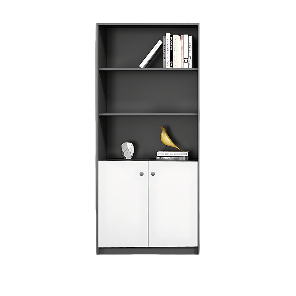 File Cabinet 31-79 in Tall with U-Shaped & Solid Wood for Office