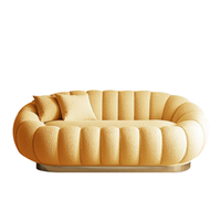 Cream Style Lazy Sofa Reclining Sleepy Pumpkin Sofa Chair BSF-2066