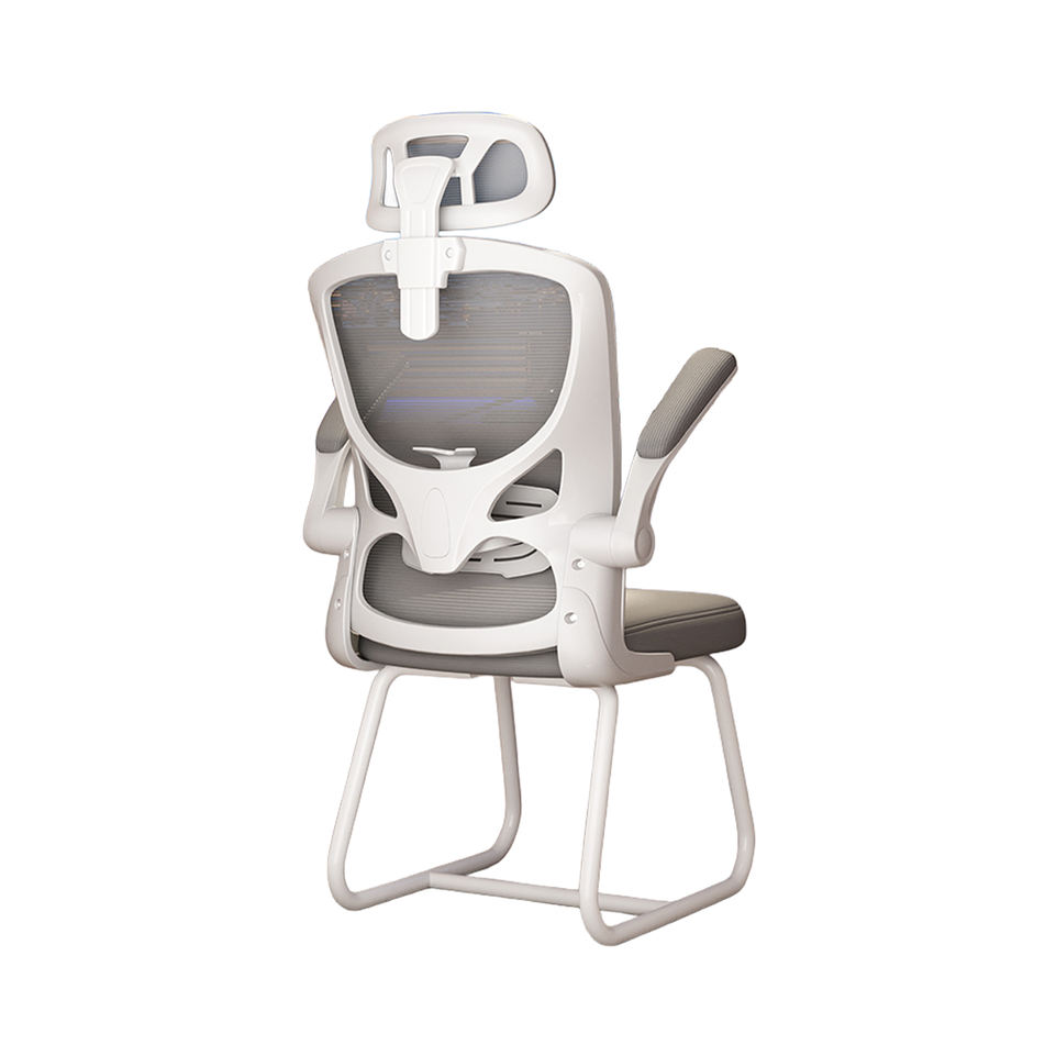 Ergonomic Office Chair With Breathable Mesh, Adjustable Headrest And Lumbar Support BGY-2051