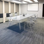 Office Desk Furniture Modern Long Conference Table for Training Negotiation in Classic White HYZ-109