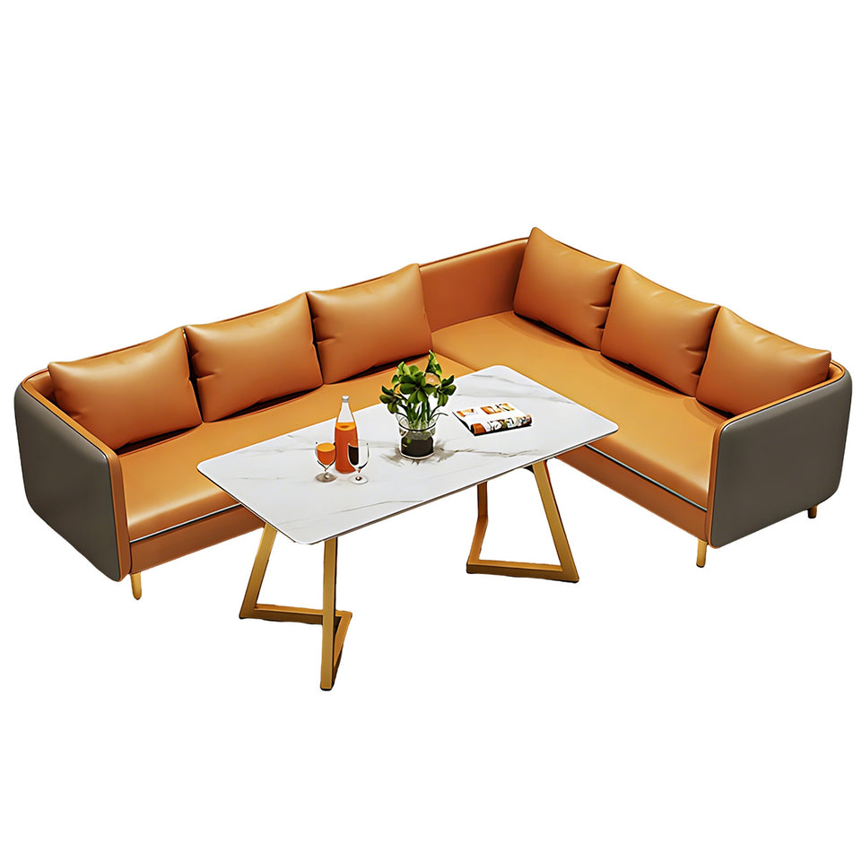 Stylish Coffee Shop Sofa and Table Combo for Reception and Lounge Areas JDZH-2078