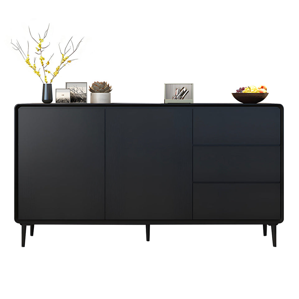 Storage cabinet in black color option