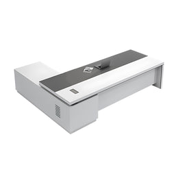 High-End Executive Desk Set With Secure Storage And Smart Cable Management LBZ-2146