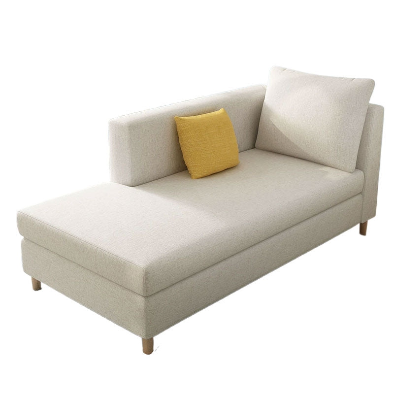 Elegant Nordic Fabric Chaise Lounge–Removable Cover, Silent Frame, And High-Density Cushion JDJJ-2010