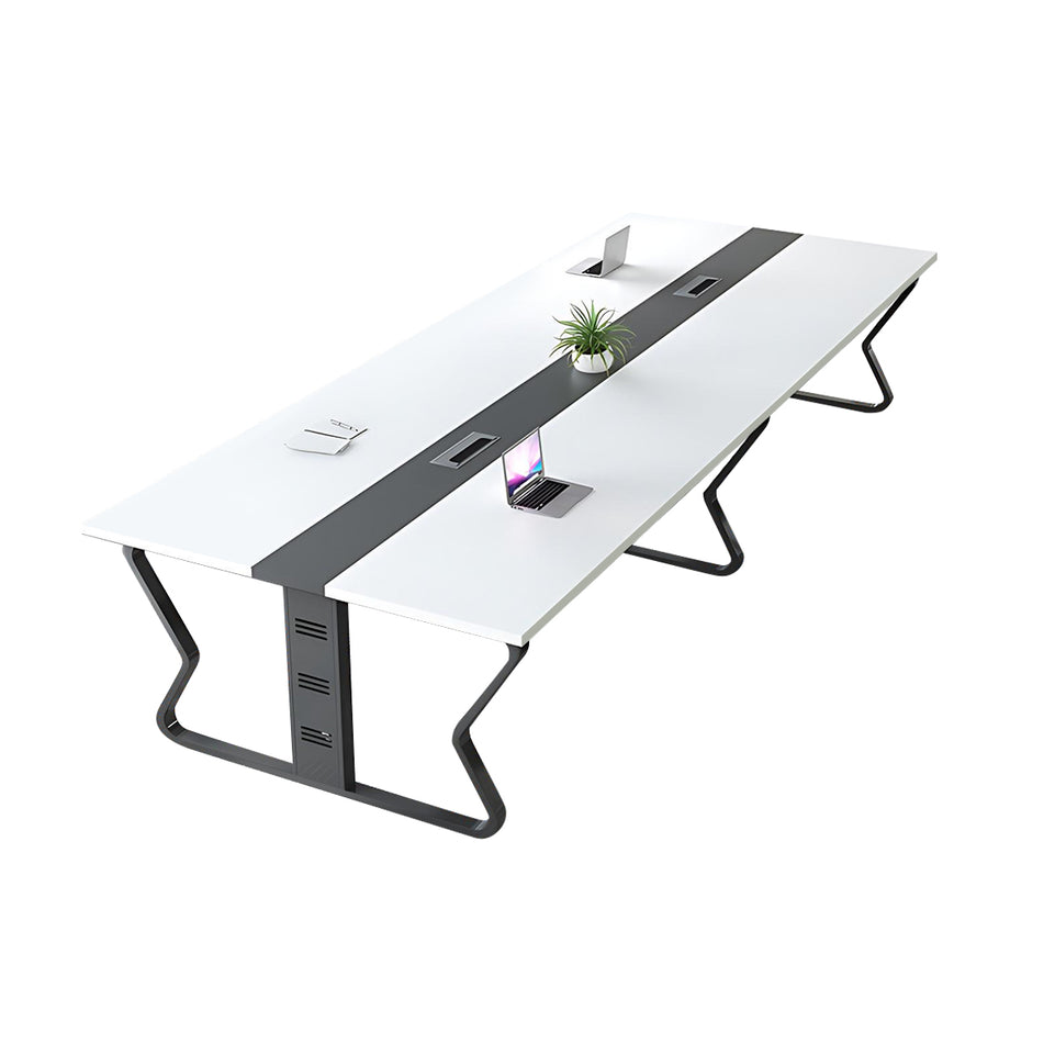 Simple modern training reception negotiation office conference table and chairs HYZ-1077