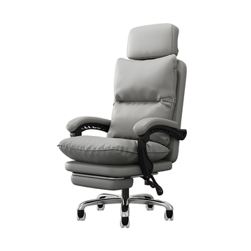 Plush Comfortable Office Chair With Reclining Backrest And Thick Cushion BGY-2058