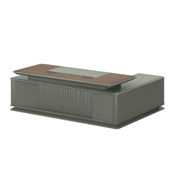 Minimalist Executive Desk with Partition Design LBZ-2044